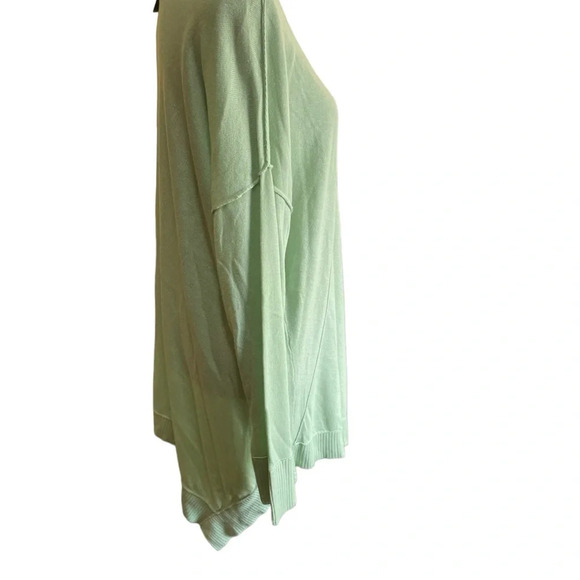 CHICO'S WOMEN SIZE 16 LIGHT GREEN SWEATER - Picture 7 of 9